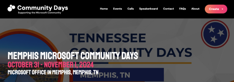 Memphis Microsoft 365 Community Day 2024